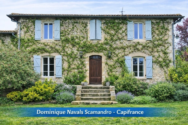 Miramont d'Astarac - Deux habitations, un ancien atelier ferronnier,  1,3 hectare de nature : un domaine rare au cœur de l’Astarac