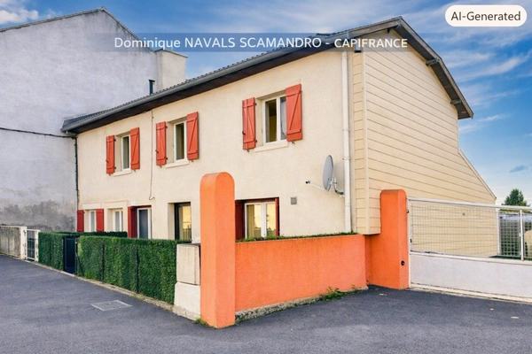 Maison de Ville 92 m² T4  RABASTENS DE BIGORRE (65) SANS JARDIN