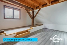 A vendre MONTHION (73) MAISON  90 m2 , 3ch., GARAGE 