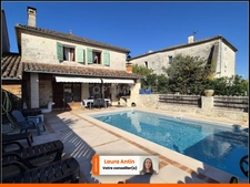 Maison en pierre rénovée avec piscine et vue exceptionnelle - Pergain-Taillac (32700)
