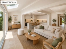 Maison de ville lumineuse de 130m² avec jardin clos, plein sud, sans vis-à-vis et un parking privatif