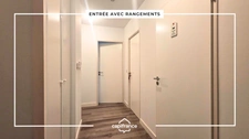 3-room apartment with a 30 m² covered terrace, 2 parking spaces and a garage - Quick access to the city center and train station