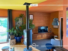 Maison comprenant : un loft, un studio indépendant et un local professionnel