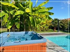 Architect-designed house with 4 bedrooms, heated pool, and jacuzzi in the Dax - Orthez area