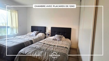 3-room apartment with a 30 m² covered terrace, 2 parking spaces and a garage - Quick access to the city center and train station