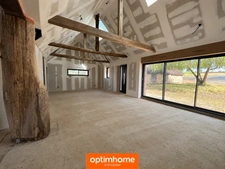 Longère de 200 m2 de plain-pied à vendre à BRAINS SUR LES MARCHES (53)