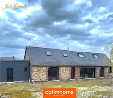 Longère de 200 m2 de plain-pied à vendre à BRAINS SUR LES MARCHES (53)