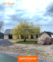 Longère de 200 m2 de plain-pied à vendre à BRAINS SUR LES MARCHES (53)