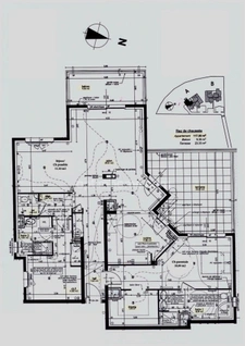 Appartement 117 m² - Terrasse + balcon - Vue nature - Double garage