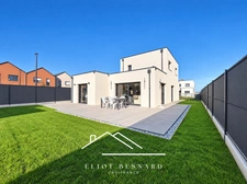 MAISON CONTEMPORAINE DE 2024 – VIE DE PLAIN-PIED – 3 CHAMBRES – GARAGE – GIBERVILLE 