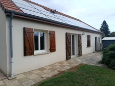 Charmante maison de plain-pied avec jardin à Gimouille