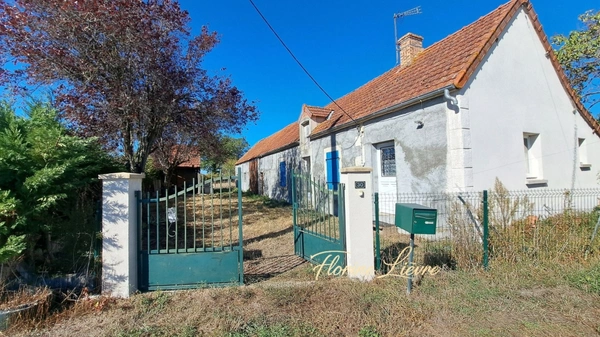Longère à vendre 4 pièces  2 Ha (18 Cher)