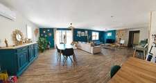 MOUSSAN – Villa familiale de plain-pied 150 m² – 4 chambres – Piscine – Garage – DPE A