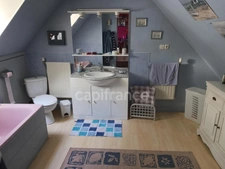 Maison avec écrin de verdure et bois