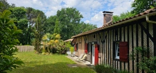 AIRIAL WITH 2 DWELLINGS, ONE OF WHICH IS AN AUTHENTIC LANDES-STYLE HOUSE - NEAR LEON - BUCOLIC SETTING