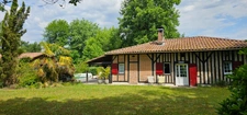 AIRIAL WITH 2 DWELLINGS, ONE OF WHICH IS AN AUTHENTIC LANDES-STYLE HOUSE - NEAR LEON - BUCOLIC SETTING