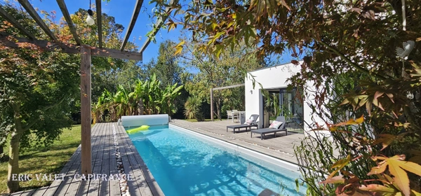 PEYREHORADE (40) - VILLA 6 PIECES - 158 M2 - PISCINE - ELEGANCE CONTEMPORAINE ET ART DE VIVRE