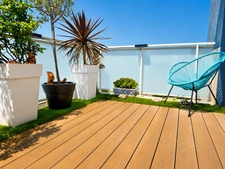 Canet Plage – 7ème et Dernier étage d'exception, dans résidence de standing, T2 avec cabine de couchage vue mer, terrasse de 21 m², piscine chauffée et garage
