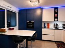 Canet Plage – 7ème et Dernier étage d'exception, dans résidence de standing, T2 avec cabine de couchage vue mer, terrasse de 21 m², piscine chauffée et garage