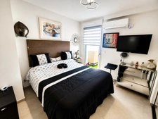 Canet Plage – 7ème et Dernier étage d'exception, dans résidence de standing, T2 avec cabine de couchage vue mer, terrasse de 21 m², piscine chauffée et garage