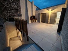 Maison de caractère rénovée + studio indépendant + grand garage/atelier + terrasse Rochefort-du-Gard – Centre historique