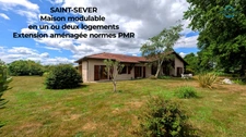 Maison évolutive à Saint-Sever — 5 chambres, modulable en un ou deux logements