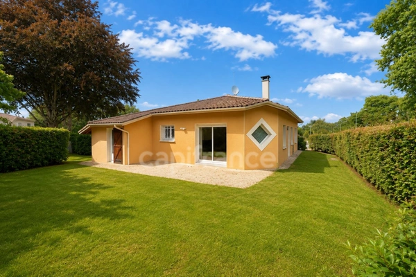 A pied de tout · plain pied de 107 m² · 4 chambres 