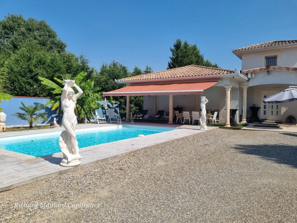 Maison à vendre + gite  SAINT PORQUIER (82)