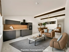 Appartement à vendre 2 pièces SAINT GENIS DES FONTAINES (66)