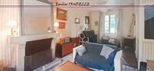 Dpt Sarthe (72), à vendre LA CHARTRE SUR LE LOIR maison 5/6 chambres BORD DE LOIR  terrain de 275m²