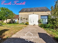 Maison à vendre 4 pièces COUTURE SUR LOIR (41) Longère en pierre – 82 m² – dépendances – jardin sans vis-à-vis 