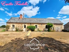 Maison à vendre 4 pièces LHOMME (72) 🌳 Propriété de caractère sur plus de 6 hectares en bord du Loir