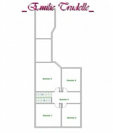 House for sale, 5 rooms (72), 125 m², 3/5 bedrooms, enclosed garden 300 m², outbuildings, Saint-Calais