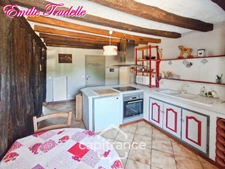 🏡 Longère de caractère du XVe siècle à vendre 5 pièces NUILLE LE JALAIS (72)  – 105 m²- 3ch – Terrain de 1 823 m²