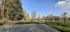 Dpt Sarthe (72), for sale LA CHARTRE SUR LE LOIR land 817 m² edge of Loir (20m) with EDF meter