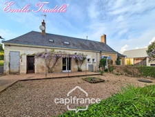 Maison à vendre 4 pièces CHAHAIGNES (72 )Longère de campagne – 80 m² - 3 chambres– dépendances – jardin 3000m²  sans vis-à-vis 