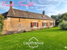 Maison à vendre 4 pièces CHAHAIGNES (72 )Longère de campagne – 80 m² - 3 chambres– dépendances – jardin 3000m²  sans vis-à-vis 