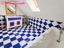 🏡 Longère de caractère du XVe siècle à vendre 5 pièces NUILLE LE JALAIS (72)  – 105 m²- 3ch – Terrain de 1 823 m²