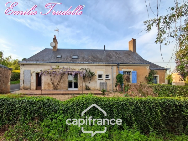 Maison à vendre 4 pièces CHAHAIGNES (72 )Longère de campagne – 80 m² - 3 chambres– dépendances – jardin 3000m²  sans vis-à-vis 