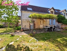 Maison à vendre 4 pièces COUTURE SUR LOIR (41) Longère en pierre – 82 m² – dépendances – jardin sans vis-à-vis 