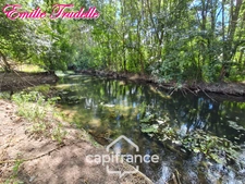 Maison à vendre 4 pièces LHOMME (72) 🌳 Propriété de caractère sur plus de 6 hectares en bord du Loir