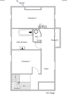 🏡 Longère de caractère du XVe siècle à vendre 5 pièces NUILLE LE JALAIS (72)  – 105 m²- 3ch – Terrain de 1 823 m²