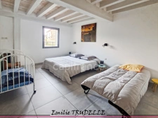 11-room property for sale in LA CHARTRE SUR LE LOIR (72) with loft, gîte, indoor pool and spa – 324 m² of living space – 7 bedrooms – 5,130 m² of land