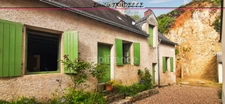 Authentic house for sale 4 rooms PONCE SUR LE LOIR (72) land 537m²