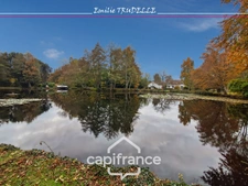House for sale, 6 rooms, 138m², TORCE EN VALLEE (72) - 3/4 bedrooms + apartment, pond, pool on landscaped grounds of 8500m²