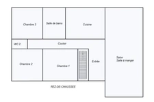 Maison à vendre pavillon 5 pièces, 3 chambres LHOMME (72) 97m², terrain de 840 m² 
