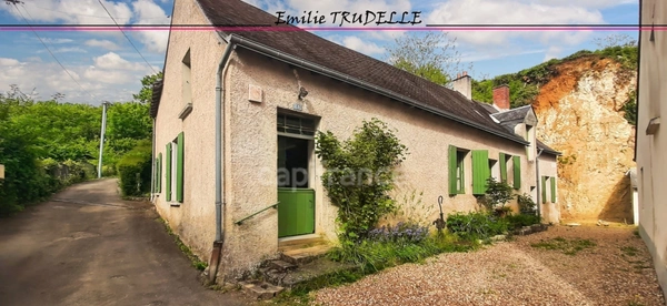 Maison authetique à vendre 4 pièces PONCE SUR LE LOIR (72) terrain 537m²