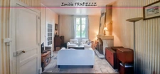 Dpt Sarthe (72), à vendre LA CHARTRE SUR LE LOIR maison 5/6 chambres BORD DE LOIR  terrain de 275m²