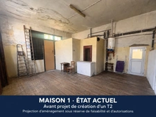 MOULIS-EN-MÉDOC – SPÉCIAL INVESTISSEUR – FORT POTENTIEL DE DIVISION EN 2 LOGEMENTS AVEC JARDIN