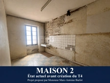 MOULIS-EN-MÉDOC – SPÉCIAL INVESTISSEUR – FORT POTENTIEL DE DIVISION EN 2 LOGEMENTS AVEC JARDIN